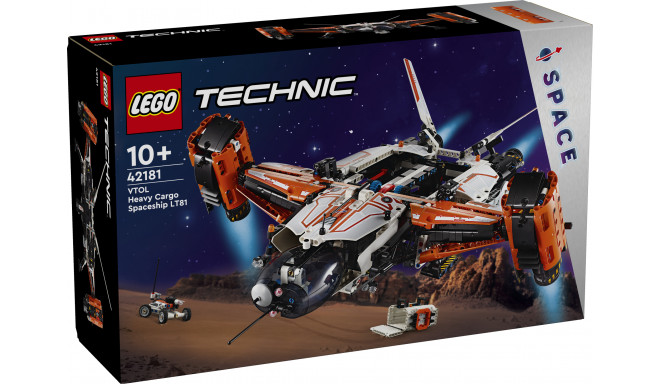 LEGO Technic VTOL raske lasti kosmoselaev LT81