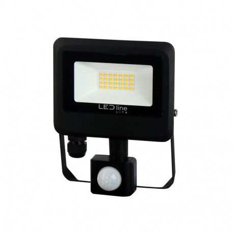 LED line LITE prožektor FOTON 20W 4000K 2000lm liikumisanduriga, IP65, 120 x 153 x 62