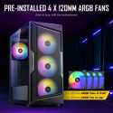 Antec arvutikorpus AX61 Elite ATX Semi-tower, must