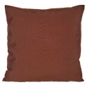 Cushion Polyester Velvet Orange (45 x 13 x 45 cm)