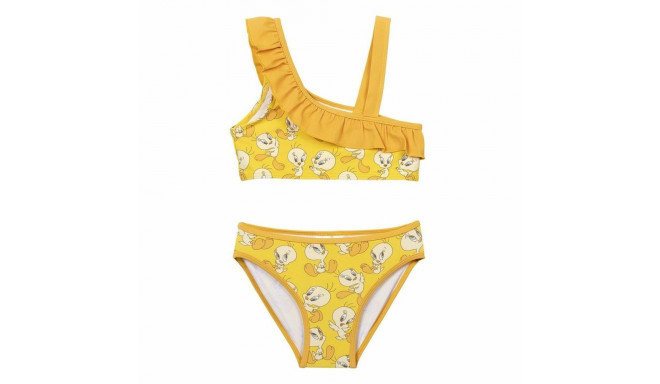 Bikini Bottoms For Girls Looney Tunes Yellow - 4 Years