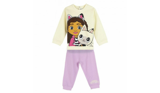 Baby's Tracksuit Gabby's Dollhouse Purple - 18 Months