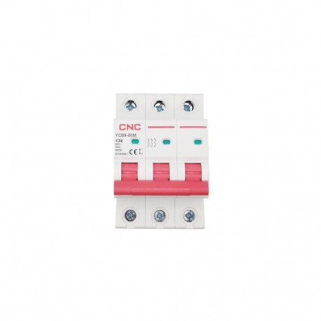 Miniature Circuit Breaker, 3P, 32A, Class C, 6kA