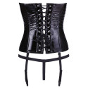 Gorset winylowy Dora S Black Level