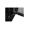 RACK CABINET 19" WALL-MOUNT 4U/600X450 WITH PERFORATED DOOR BLACK LANBERG (FLAT PACK)