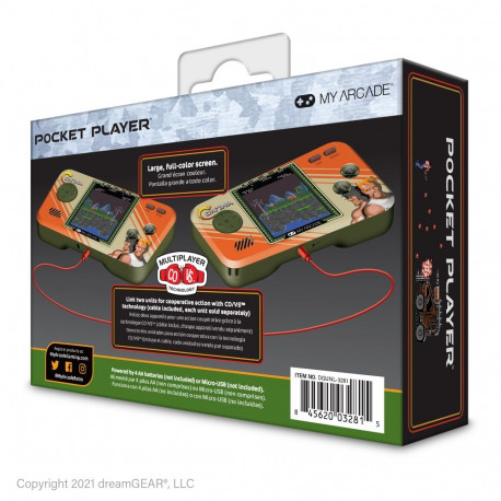My Arcade POCKET PLAYER CONTRA PORTABLE GAMING SYSTEM (PREMIUM EDITION)