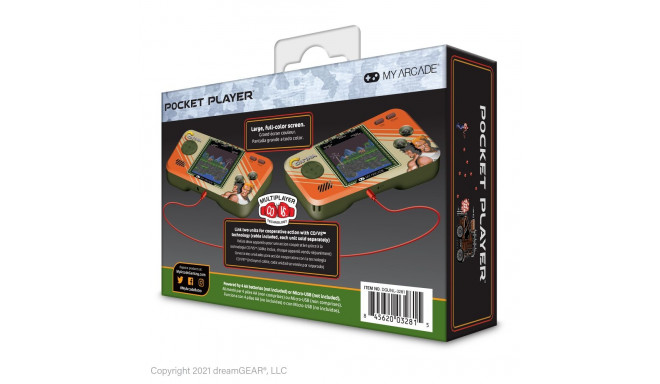 My Arcade POCKET PLAYER CONTRA PORTABLE GAMING SYSTEM (PREMIUM EDITION)