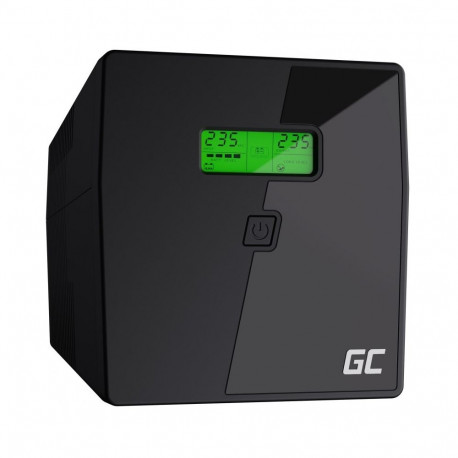 Green Cell UPS08 line-interactive katkematu toiteallikas 1000 VA 700 W 4 AC pistikupesa