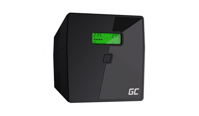 Green Cell UPS08 line-interactive katkematu toiteallikas 1000 VA 700 W 4 AC pistikupesa