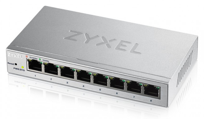 Zyxel GS1200-8 Managed Gigabit Ethernet (10/100/1000) Silver