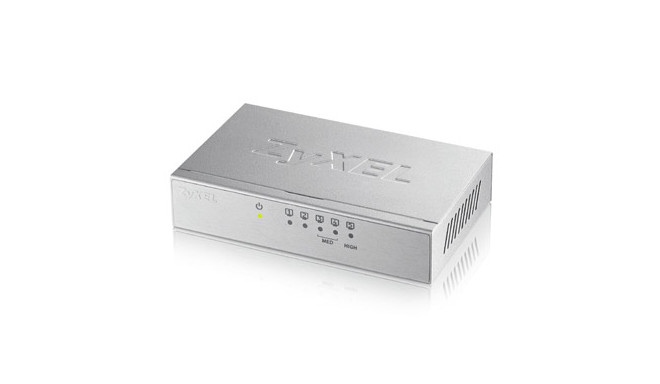 Zyxel GS-105B v3 Unmanaged L2+ Gigabit Ethernet (10/100/1000) Silver