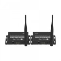 Techly IDATA HDMI-WL55 AV extender AV transmitter & receiver Black
