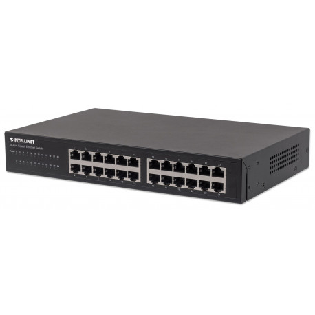 Intellinet 24-portine gigabit ethernet lüliti, 24 x 10/100/1000 Mbit/s RJ45-pesa, IEEE 802.3az (ener