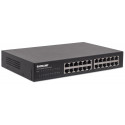 Intellinet 24-Port Gigabit Ethernet Switch, 24 x 10/100/1000 Mbit/s RJ45-Ports, IEEE 802.3az (Energy