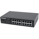 Intellinet 16-Port Gigabit Ethernet Switch, 16-Port RJ45 10/100/1000 Mbps, IEEE 802.3az Energy Effic