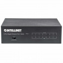 Intellinet 8-Port Gigabit Ethernet PoE+ Switch, IEEE 802.3at/af Power over Ethernet (PoE+/PoE) Compl