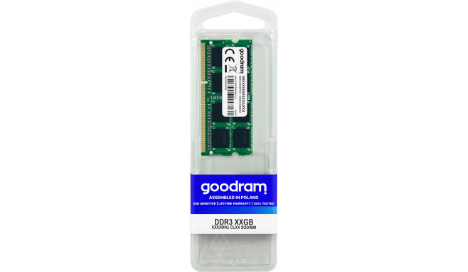 Goodram RAM 4GB DDR3 1333MHz