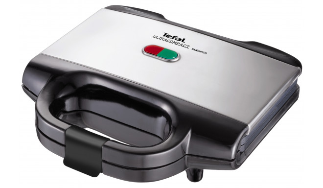 Tefal Ultracompact sandwich maker 700 W Black, Stainless steel