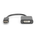 "DIGITUS DisplayPort Adapter DP -> DVI 0,15m Verriegelung"