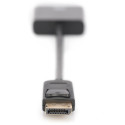 "DIGITUS DisplayPort Adapter DP -> DVI 0,15m Verriegelung"