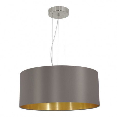 Pendant lamp EGLO MASERLO CAPPUCCINO, E27, 3 x 60 W, Ø53 cm