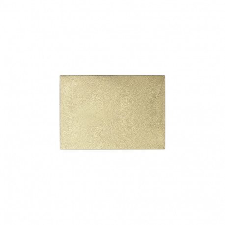 Metallik ümbrik Pearl Gold B7 - 10tk