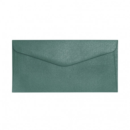 Metallik ümbrik Pearl Green DL - 10tk