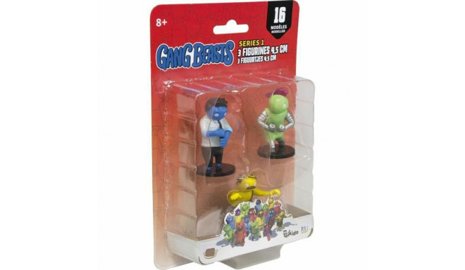 Tegevuskujud Lansay Gang Beasts  Lot #3 3 Tükid, osad 4,5 cm