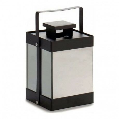 LED Lantern Gift Decor LE16134XS LE16134XS Black Mirror 12,5 x 18,5 x 12,5 cm