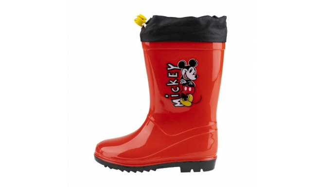 Children's Water Boots Mickey Mouse Red - 22