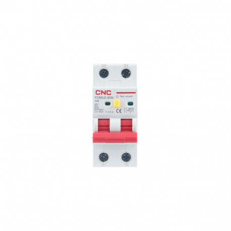 Residual Current Breaker with Over-Current, 2P, 20A, class C, 30mA, 6kA