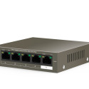Tenda TEG1105P-4-63W-EU network switch Gigabit Ethernet (10/100/1000) Power over Ethernet (PoE) Grey