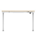 Tuckano Electric height adjustable desk ET119W-C white/oak