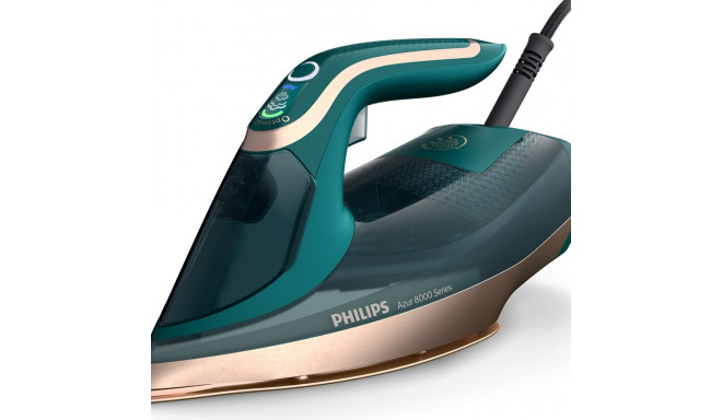 Philips 1000 series DST8030/70 iron Steam iron SteamGlide Elite soleplate 3000 W Green