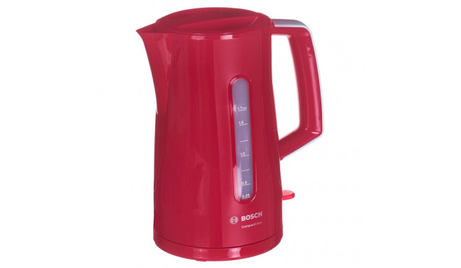 Bosch kettle TWK3A014 1.7L 2400W, red