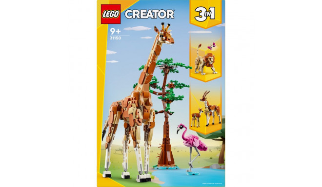 "LEGO Creator 3-in-1 Tiersafari 31150"