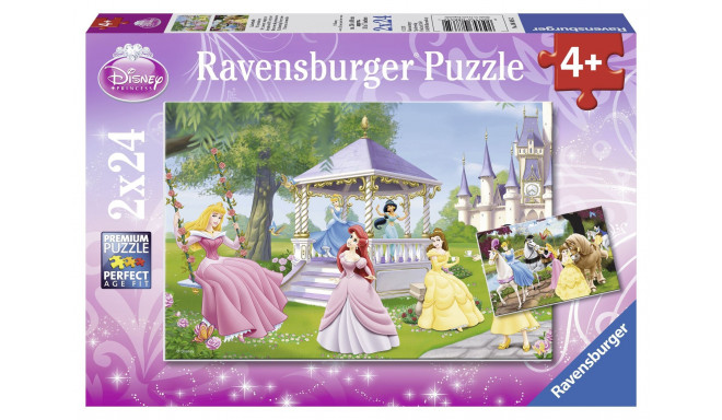 Ravensburger pusle Disney Printsess 2x24tk