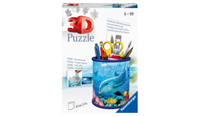 Ravensburger 3D pusle pliiatsitops Veealune maailm