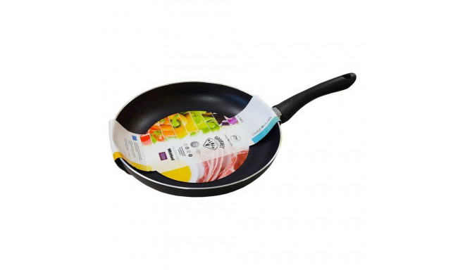 Non-stick frying pan EDM Basic Line Whitford Technology Black Aluminium Ø 28 cm