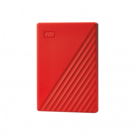 WD My Passport 2TB kaasaskantav kõvaketas USB3.0 USB2.0 ühilduv punane jaemüük