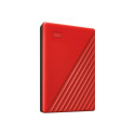 Western Digital väline kõvaketas My Passport 2TB USB 3.0, punane