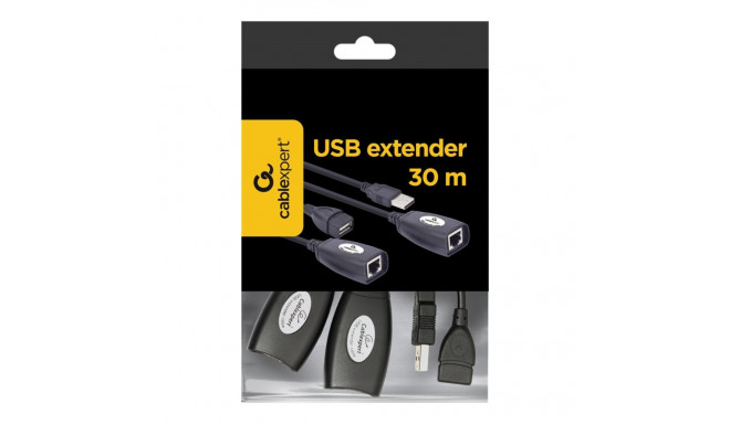 GEMBIRD UAE-30M Gembird USB 1.1 aktiivne pikenduskaabel AM-LAN-AF, maks. 30m