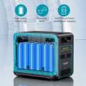 Choetech BS008 2400W USB-A / USB-C / XT60 / DC5521 / AC napájecí stanice - černá
