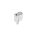 USB CHARGER NATEC RIBERA GAN 1X USB-A + 1X USB-C 45W WHITE