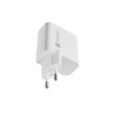 USB CHARGER NATEC RIBERA GAN 1X USB-A + 1X USB-C 45W WHITE