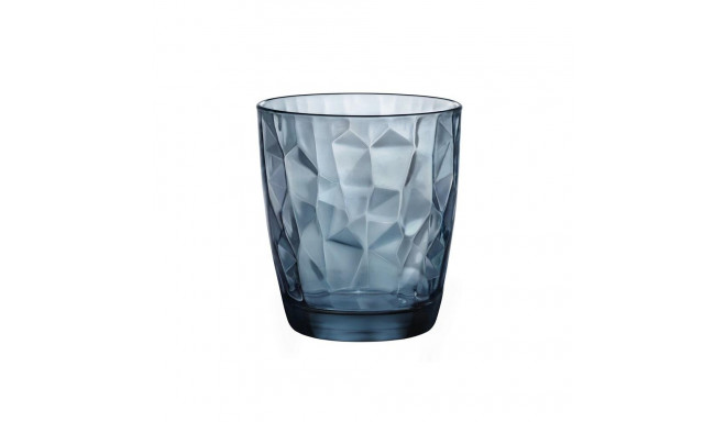 GLASS BLUE DIAMOND DOF 390ML