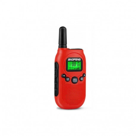 Baofeng käeshoitavad raadiosaatjad BF-T6 Panda 2pcs, punased