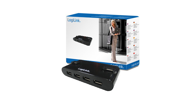 LogiLink USB HUB 4x USB-A 2.0 (UA0085)