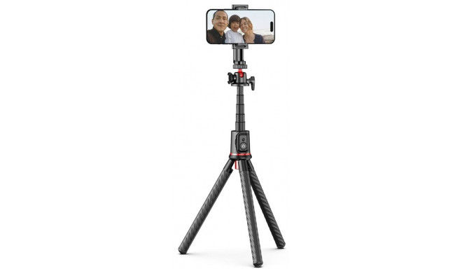 Tech-Protect statiiv-käsistatiiv Selfie Stick Flexible Tripod L07S