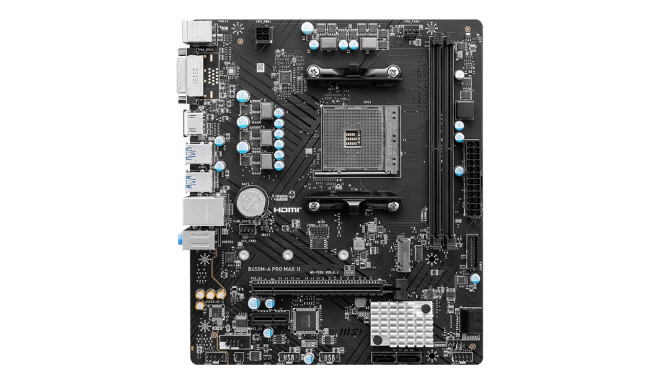 MSI B450M-A PRO MAX II /AMD B450/DDR4/SATA3/M.2/USB3.0/PCIe3.0/AM4/mATX